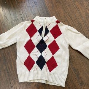 Tommy Hilfiger zip sweater, good condition.